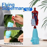 Flying Spiderman Action Toy for Kids – Hand Press Launcher Toy (9106)