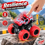 Friction Powered Monster Truck Toy for Kids (666-19E)