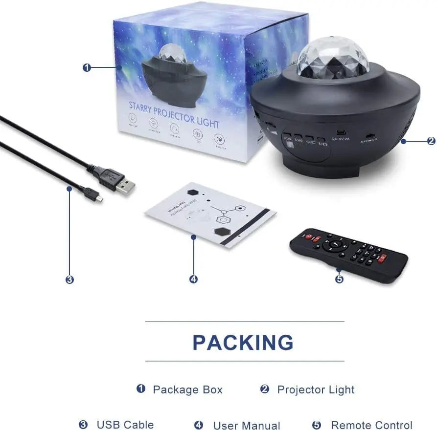Galaxy Projector Lamp (12345)