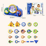 Gear Building Electric & Manual Engineering Learning Blocks for Kids (217)