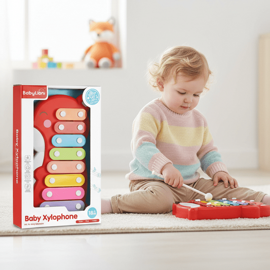 Cute Animal Baby Xylophone Musical Toy for Kids - Toynix
