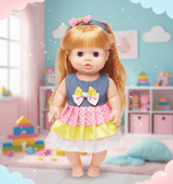 Baby Doll Happy Every Day with Feeding Bottle & Music (8933A)