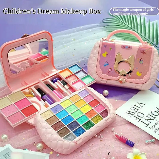 Girls Beauty Makeup Bag Playset (M - 710) - Toynix