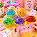 Glitter Dumpling Squishy Stress Relief Toy