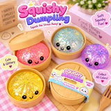 Glitter Dumpling Squishy Stress Relief Toy