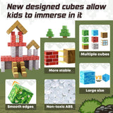 Minecraft Magnetic Building Blocks Cubes (100 Pcs | ZH019)
