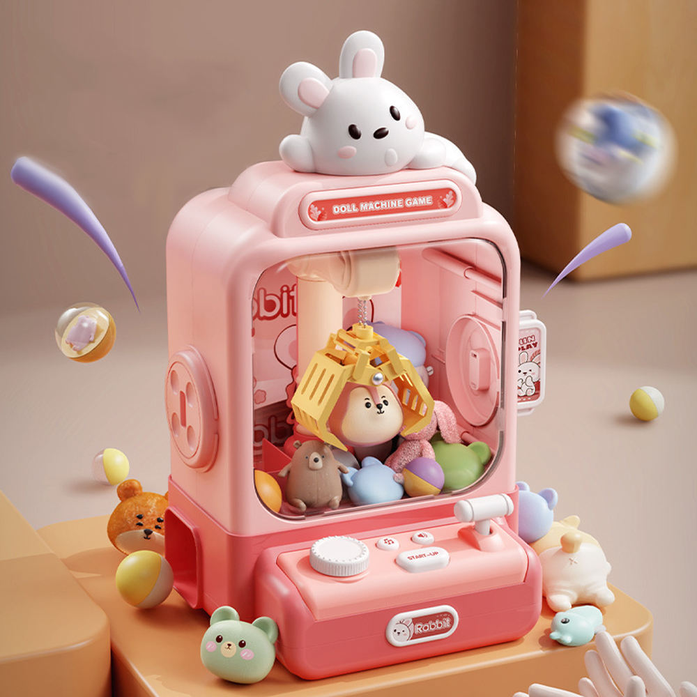 Electronic Mini Arcade Claw Machine for Kids (LC-006)