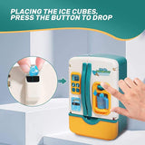 Multifunctional Kids Refrigerator Toy with Ice Dispenser (G227A)