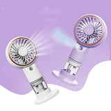 Portable Mini Rechargeable Fan with Water Spray (SD-23B)