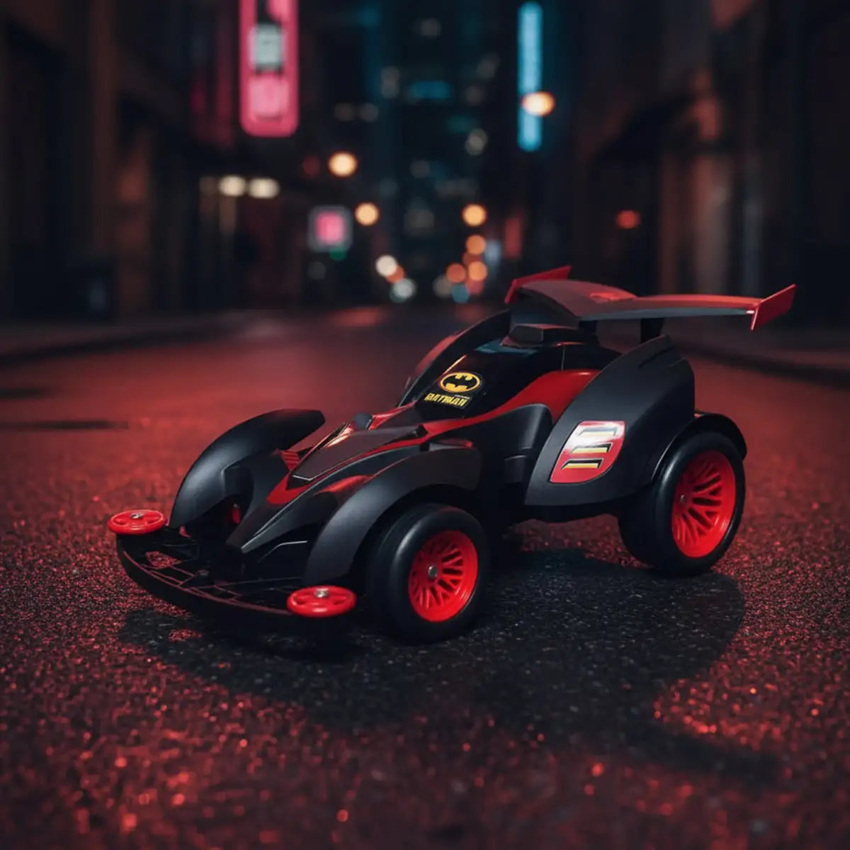 High Speed Batman RC Car Remote Control Racing Car Toy - Toynix.pk
