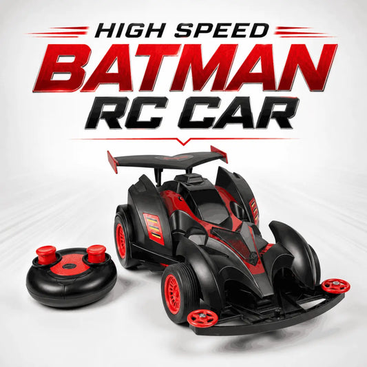 High Speed Batman RC Car Remote Control Racing Car Toy - Toynix.pk