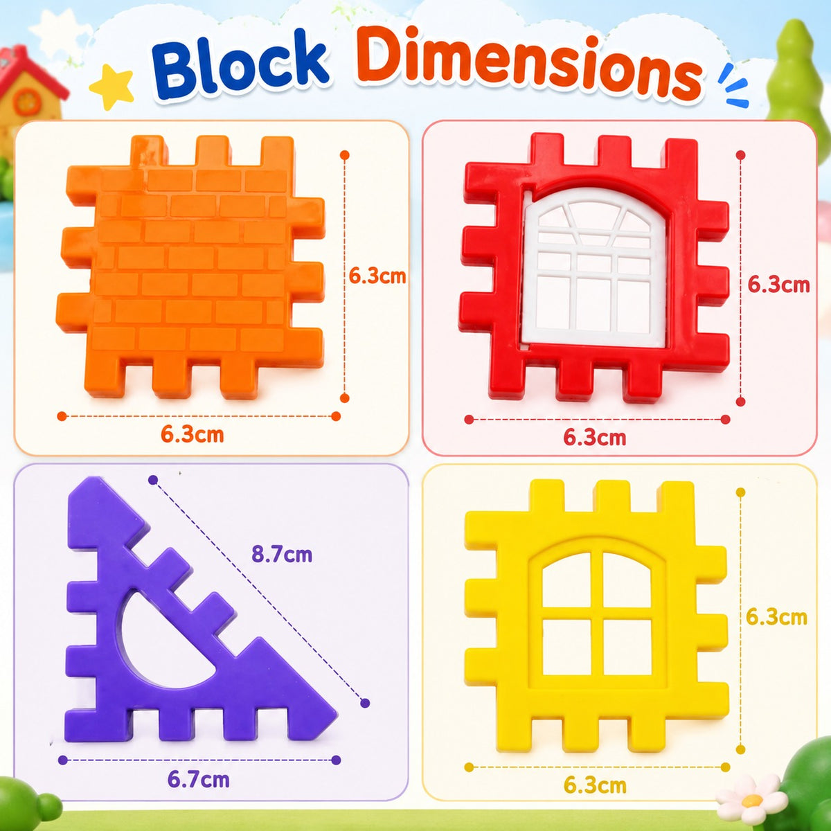 House Building Blocks For Kids