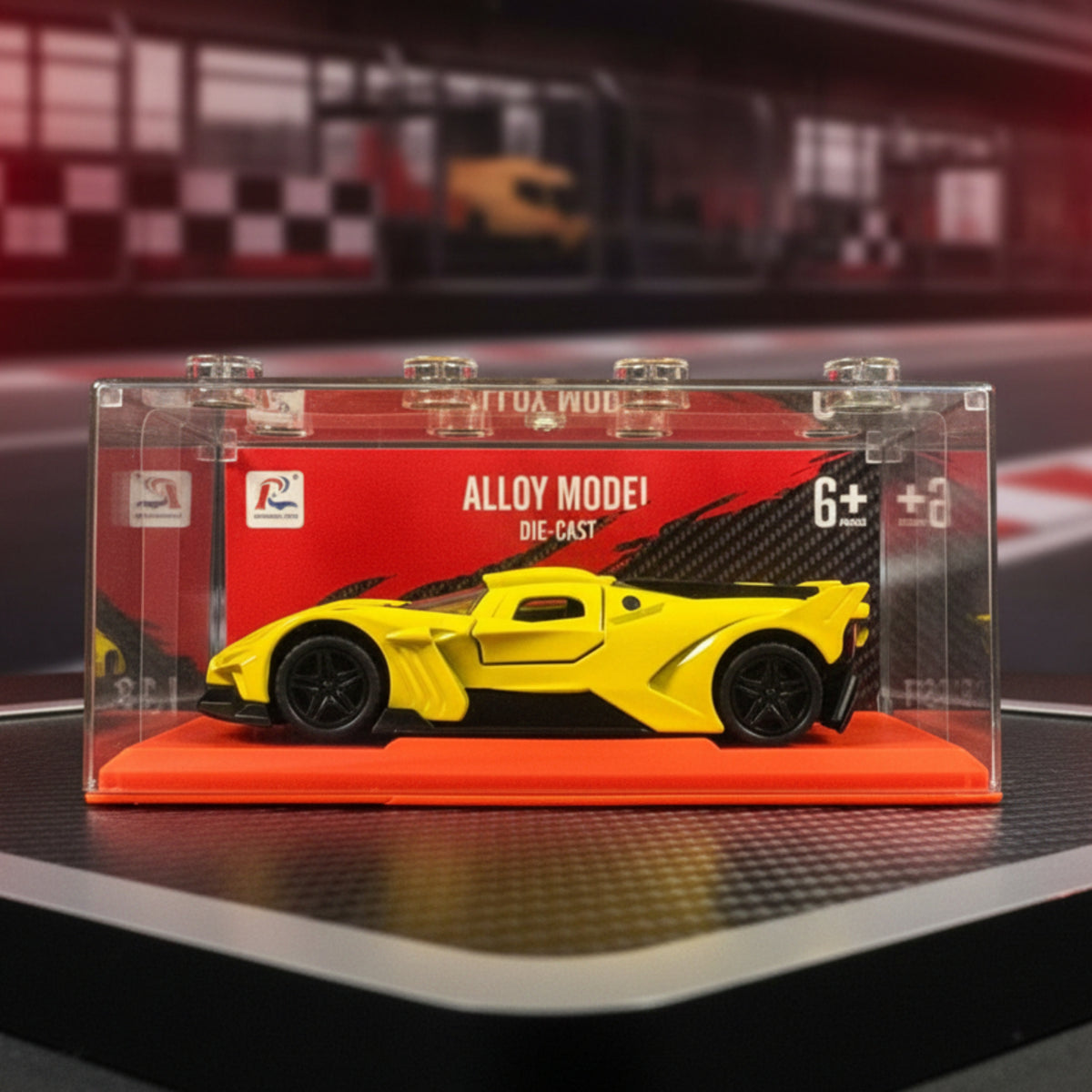 Hypercar Model Premium 1:36 Scale Diecast Car (Random Color | W36888)