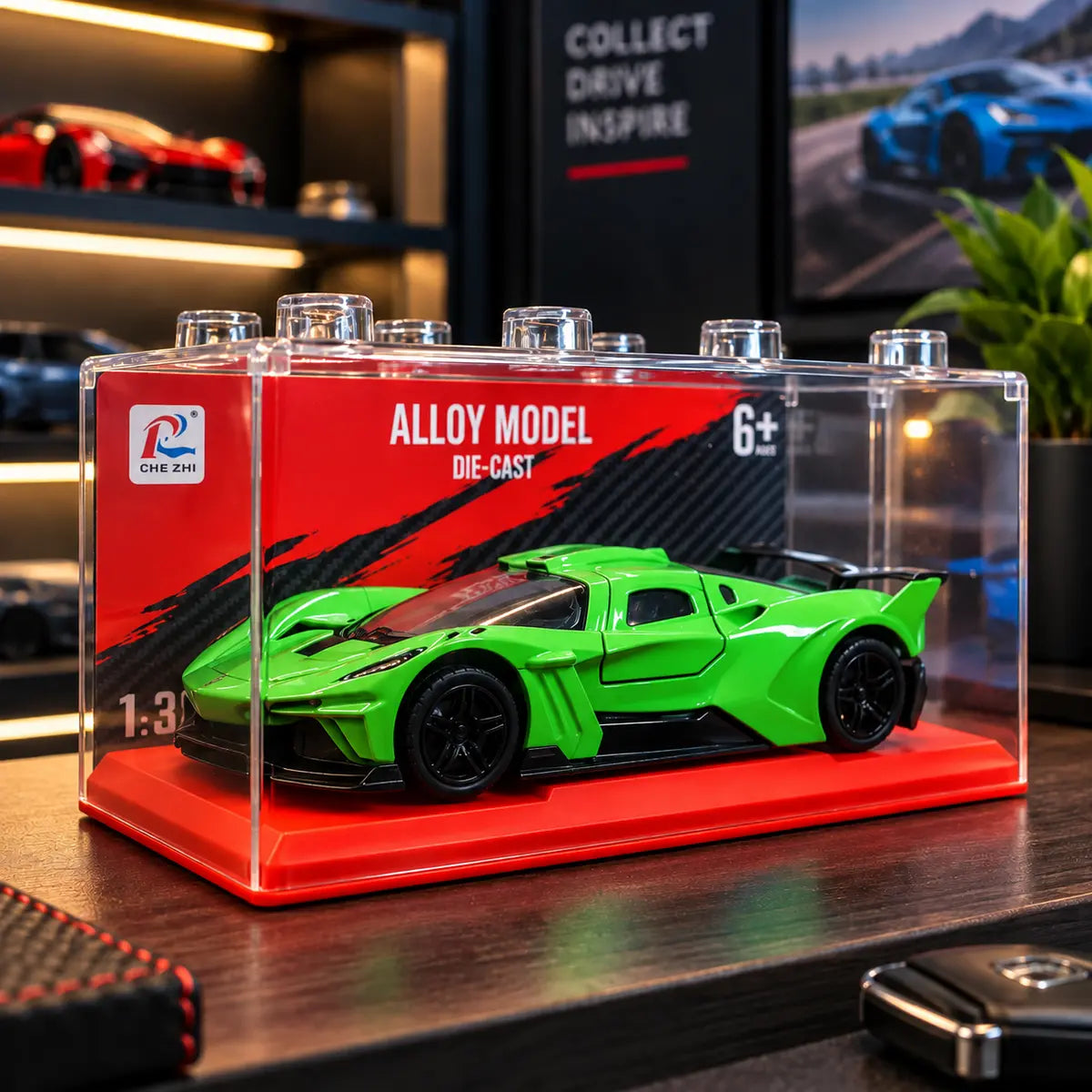 Hypercar Model Premium 1:36 Scale Diecast Car (Random Color | W36888)
