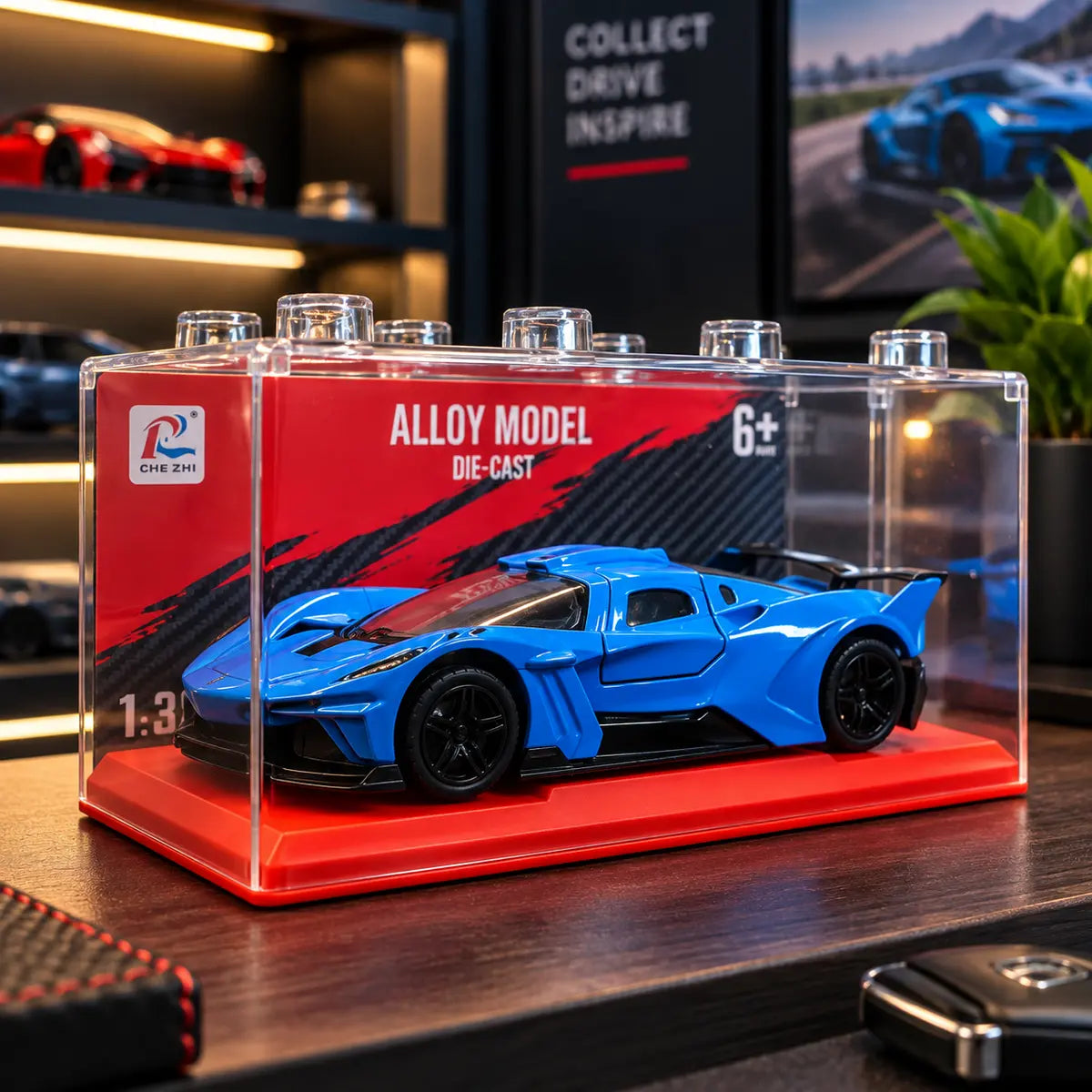 Hypercar Model Premium 1:36 Scale Die-Cast Metal Sports Car Random Color