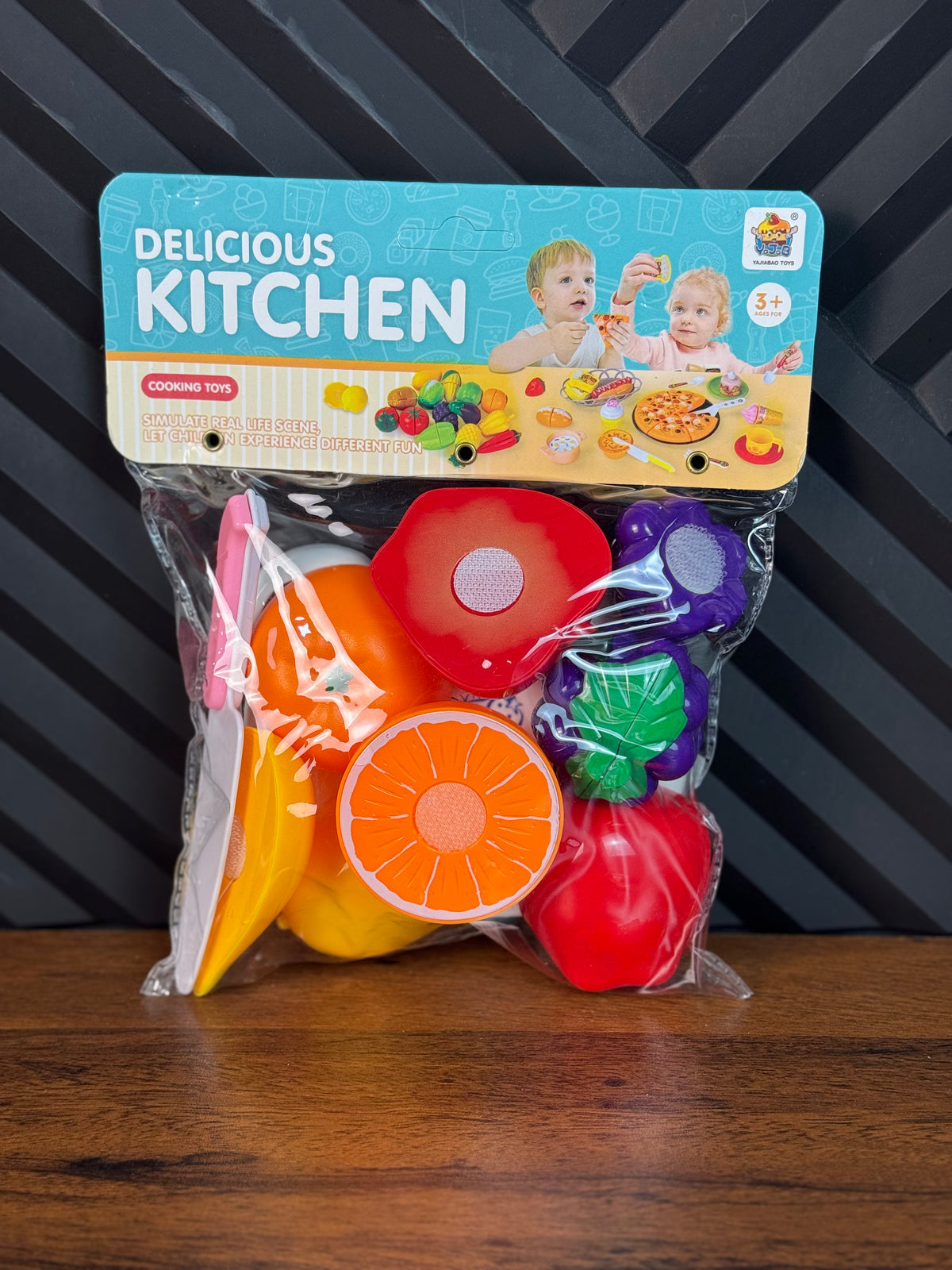 Food Cutting Play Set For Kids (Random Set | 1018-53)