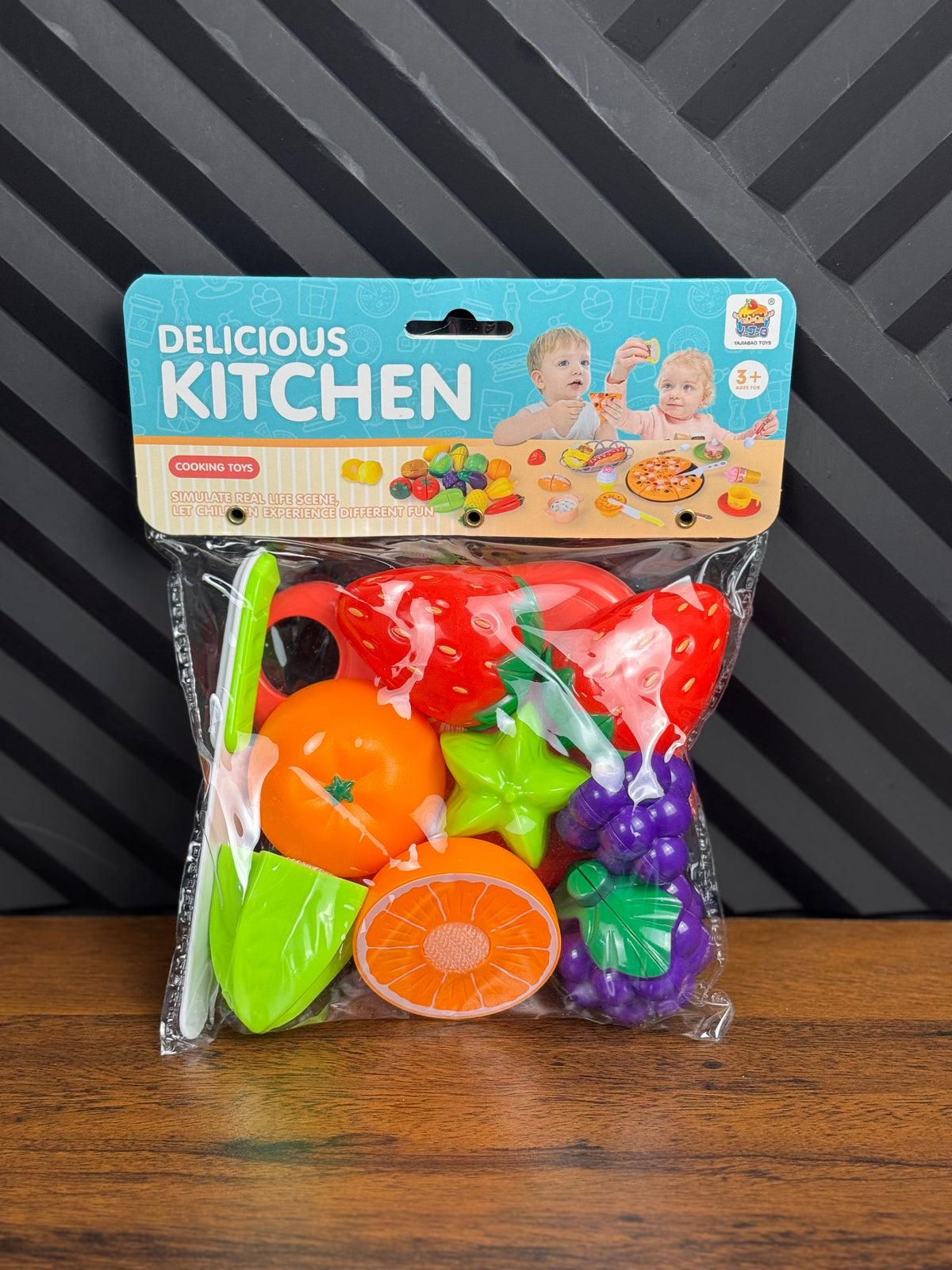 Food Cutting Play Set For Kids (Random Set | 1018-53)