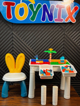 DIY Animal World Table Building Blocks For Kids - 102 Pcs