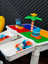 DIY Animal World Table Building Blocks For Kids - 102 Pcs
