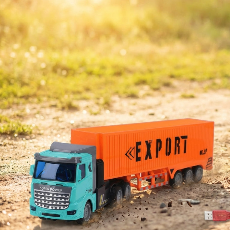 Remote Control Cargo Transport Truck Toy for Kids (QH200-6)