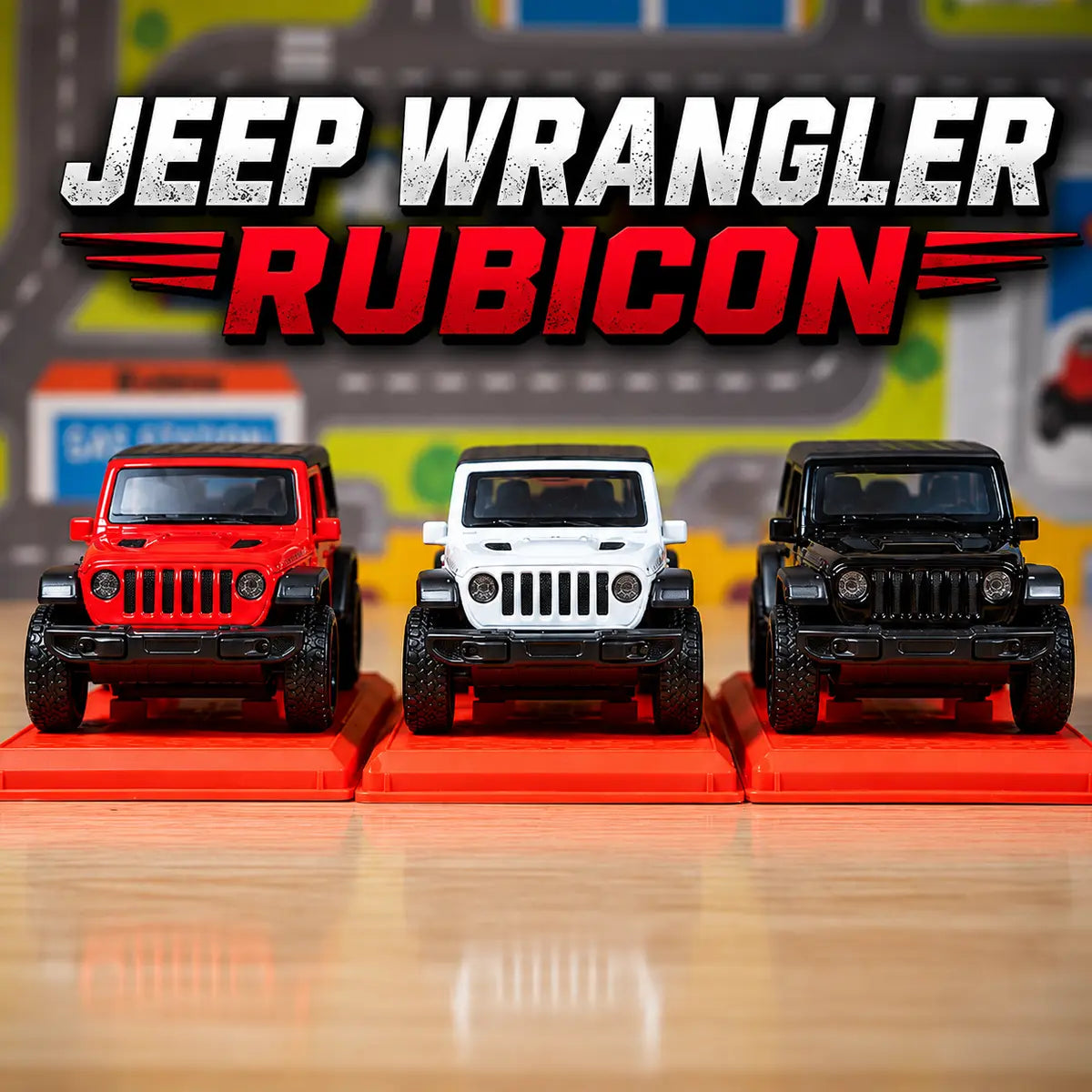 Jeep Wrangler Rubicon 1:36 Premium Die-Cast Miniature Car Random Color