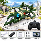 K500 Max RC Fighter Jet Drone for Kids & Adults (Random Color)