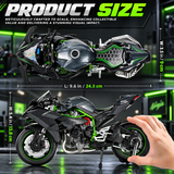 Kawasaki Ninja H2R 1:9 Diecast Collection Premium Bike Model (0754-1)