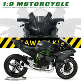 Kawasaki Ninja H2R 1:9 Diecast Collection Premium Bike Model (0754-1)