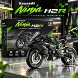 Kawasaki Ninja H2R 1:9 Diecast Collection Premium Bike Model (0754-1)
