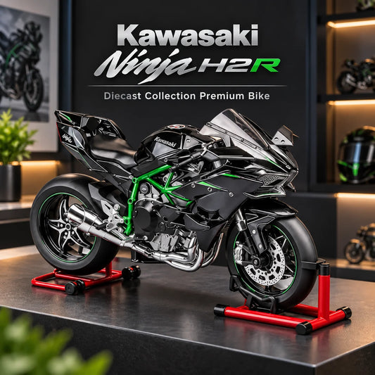 Kawasaki Ninja H2R Diecast Collection Premium Bike - Toynix