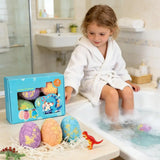 Kids Dino Egg Bath Bombs with Surprise Toys Inside  (KL9004)