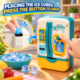Multifunctional Kids Refrigerator Toy with Ice Dispenser (G227A)