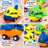 Kids Pull-Back Airplane Toy (6688-28S)