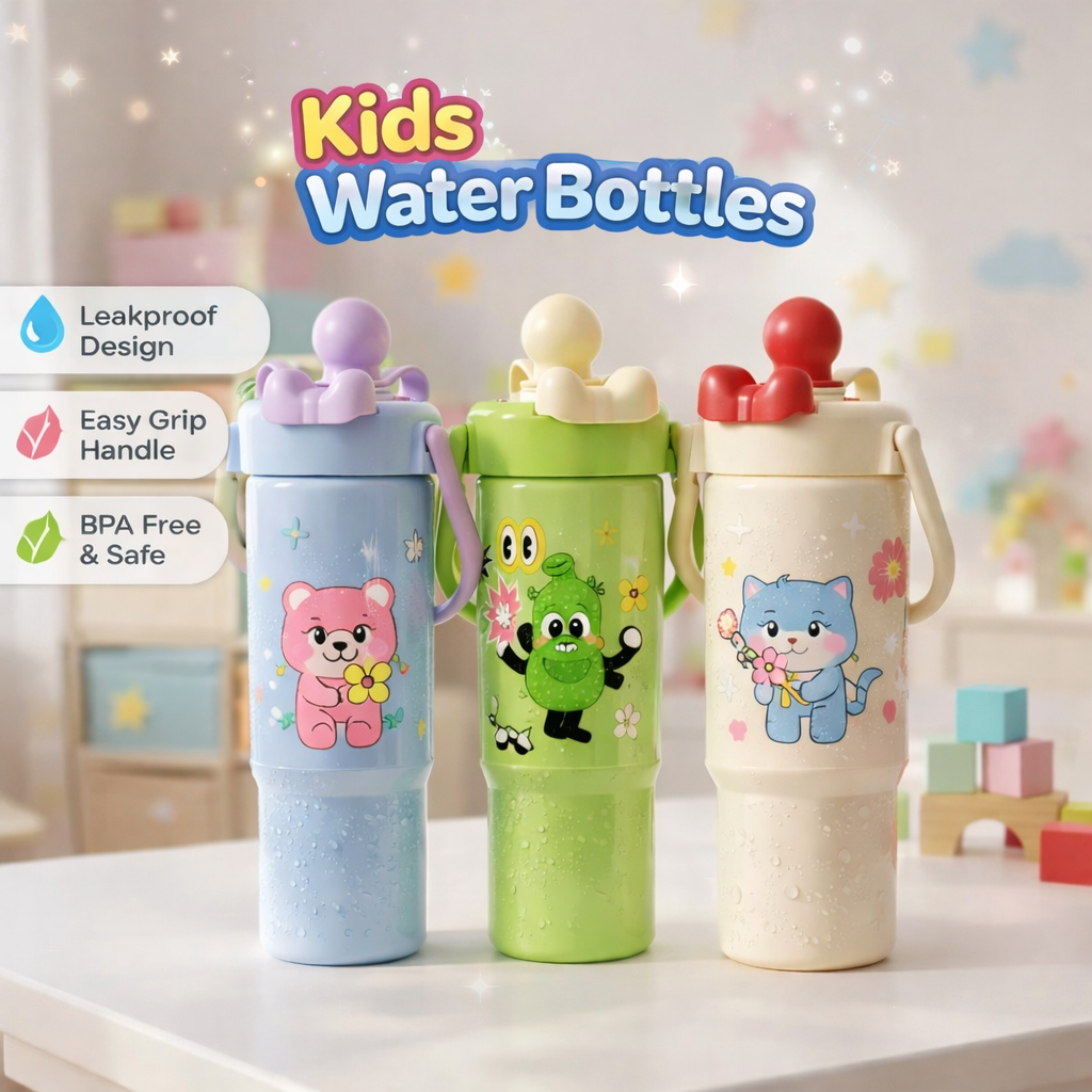 Cute Cartoon Water Bottle For Kids (029-50)