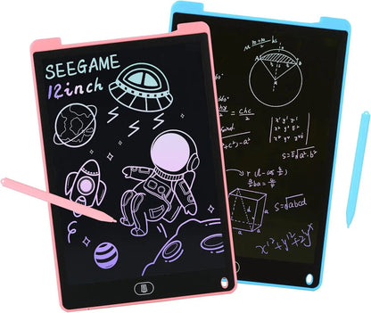 LCD Multicolor Screen Writing Tablet Erasable Writing Board - Toynix