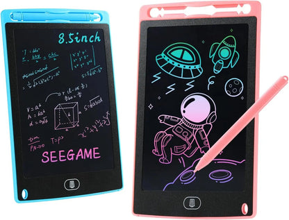 LCD Multicolor Screen Writing Tablet Erasable Writing Board - Toynix