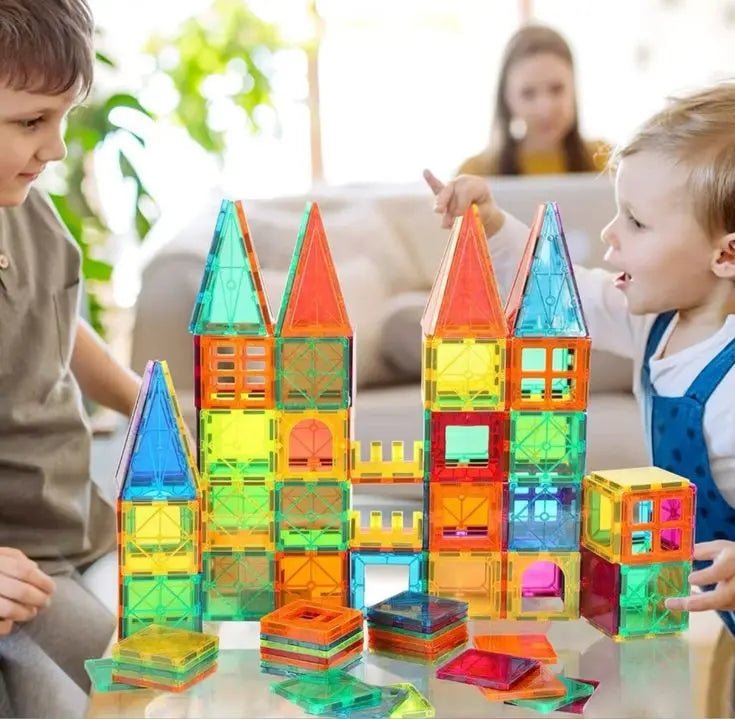 20 Pcs Tiles Magnetic Building Blocks for Kids (FK9808)