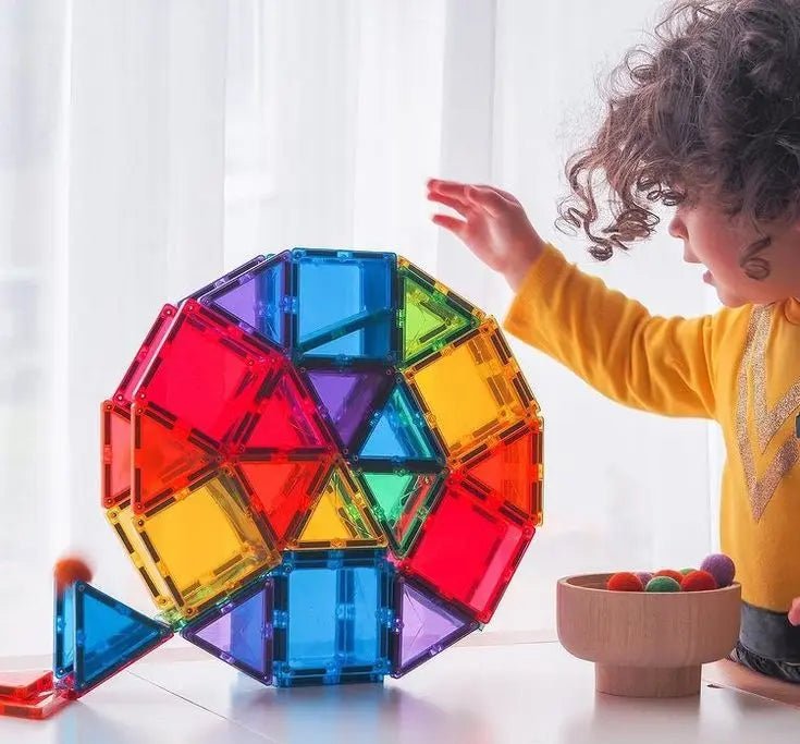 20 Pcs Tiles Magnetic Building Blocks for Kids (FK9808)