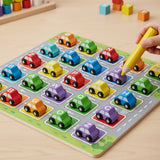 Kids Magnetic Color & Word Maze Wooden Montessori Puzzle (2025-18)