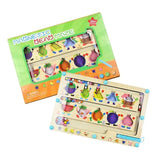 Wooden Magnetic Color Classification Maze (BTE-005C)