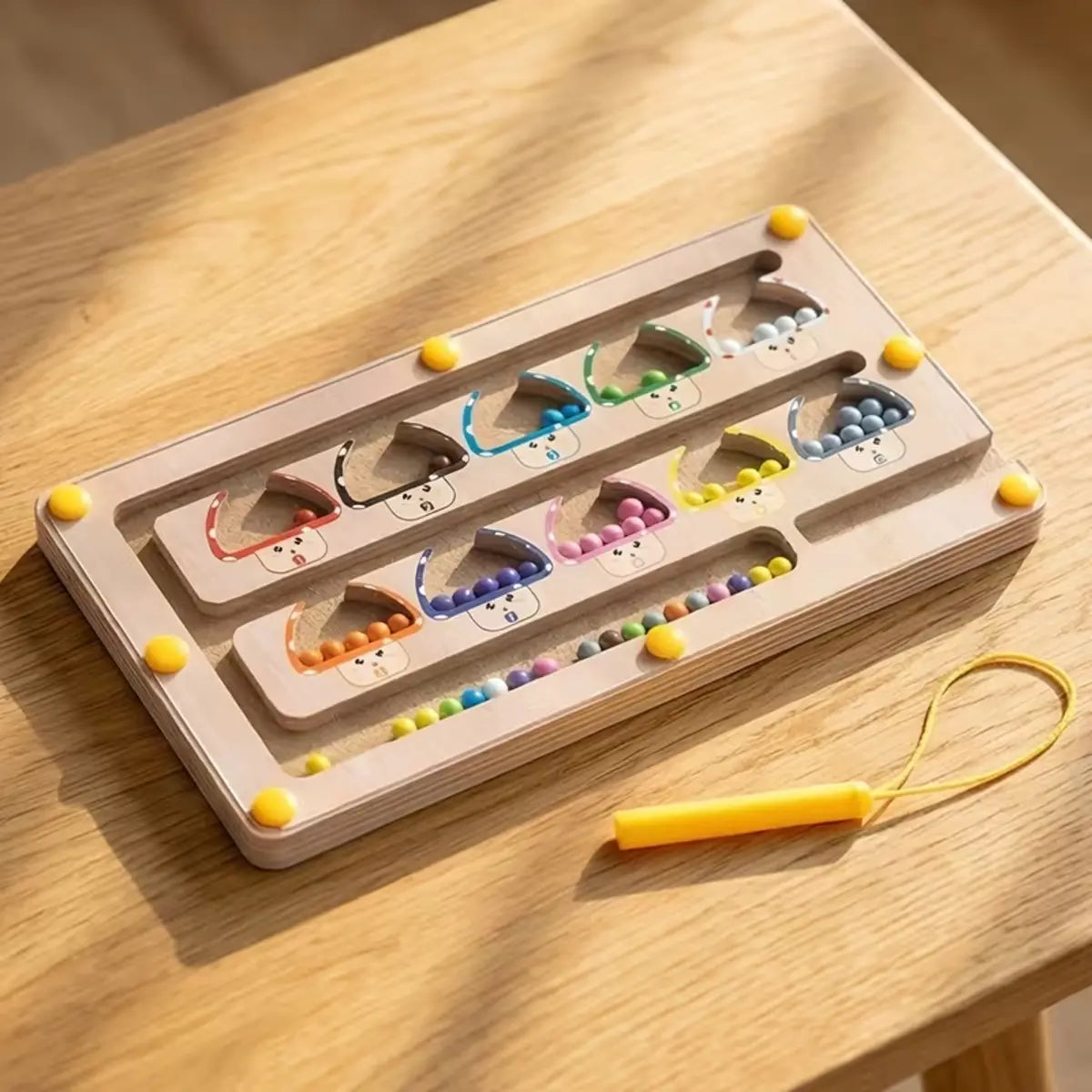 Magnetic Colors & Numbers Matching Maze Game (2025-23/BTE-005C)