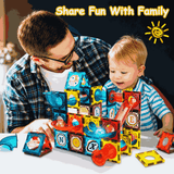 Magnetic Pipeline Building Blocks for Kids