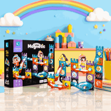 Magnetic Pipeline Building Blocks for Kids