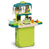 Green Large Kitchen Play Set for Kids (678-631A)