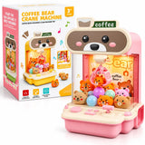 Mini Coffee Bear Claw Machine for Kids (LC-002)