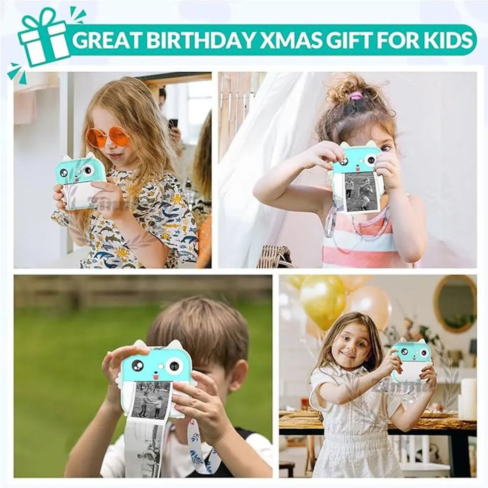 Camera Printer Mini Mini Pocket Camera Printer - Mini Photo Printer - Toynix