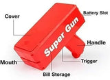 Money Gun Paper Spary Machine Toy (WF-3011)