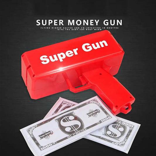 Money Gun Paper Spary Machine Toy - Toynix