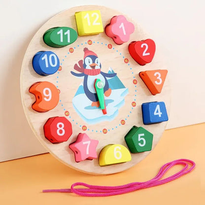 Montessori Wooden Clock For Kids | 2025-12