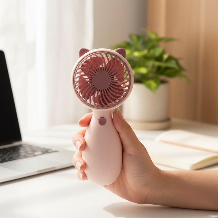 Multi - purpose Pocket Mini Fan (Rechargeable) - Toynix